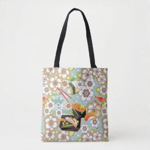 Bolso De Tela Comida japonesa: Modelo 4 del sushi