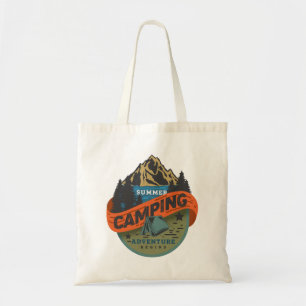 Bolso De Tela Comienza la aventura del camping de verano