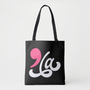 Bolso De Tela Comma La Madam President Kamala Harris 2024 Rosa