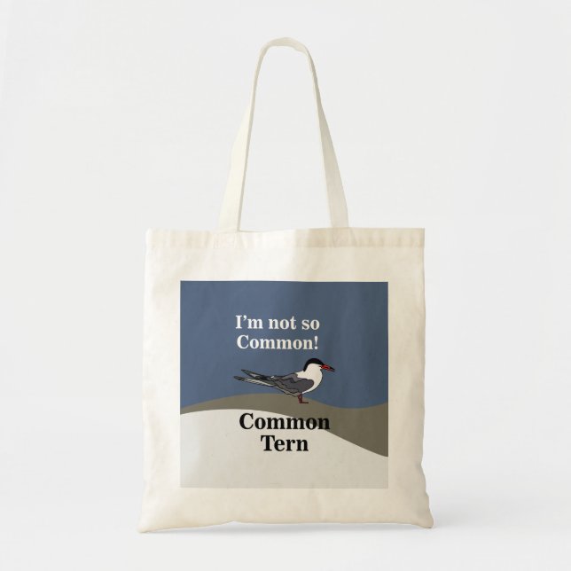 Bolso De Tela Common Tern Seabird Bird Funny (Frente)