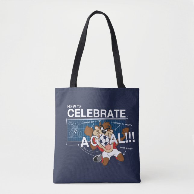 Bolso De Tela Cómo celebrar un gol con TAZ™ (Anverso)