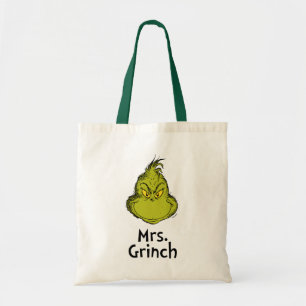 Bolso De Tela Cómo el Grinch robó la Navidad   Sra. Grinch