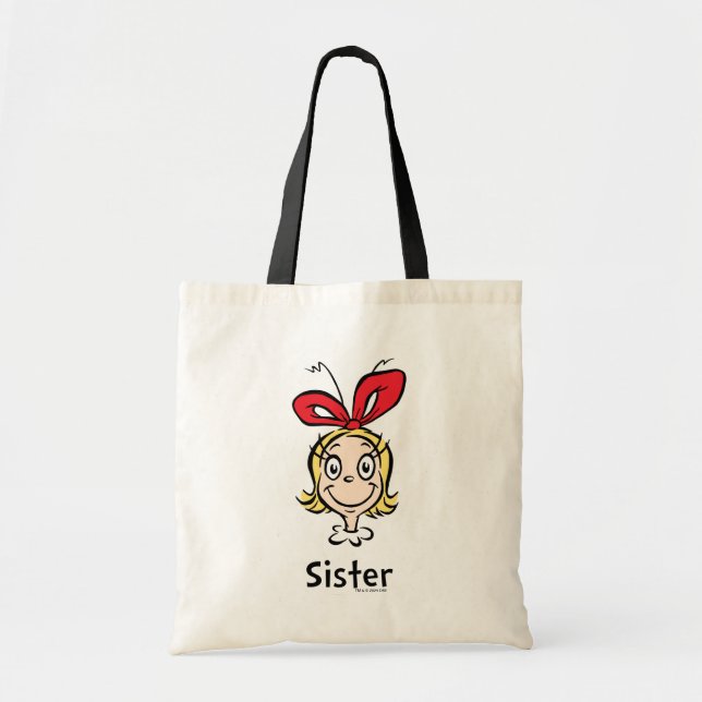 Bolso De Tela Cómo Grinch Stole Navidades | Grinch Sister (Frente)