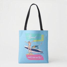 Bolso De Tela como lancha rápida