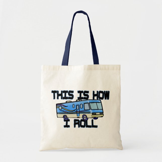Bolso De Tela Cómo ruedo rv (Frente)