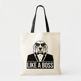 Bolso De Tela Como un Dachshund de Boss