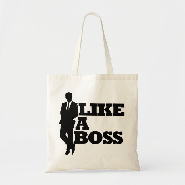Bolso De Tela Como un jefe (Frente)