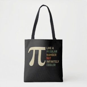 Bolso De Tela Como un número regular pero infinitamente más geni