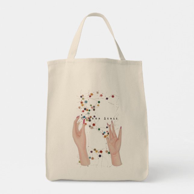 Bolso De Tela Comoon Sense Femenine  (Reverso)