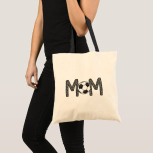 Bolso De Tela Compañero de fútbol mamá Polka Dot Soccer Ball Jer