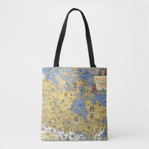 Bolso De Tela Compañía de la bahía del Hudson - mapa de Canad