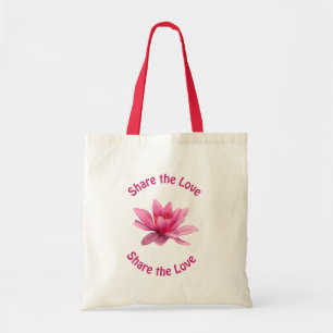 Bolso De Tela Comparte el amor