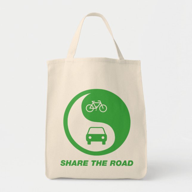 Bolso De Tela Compartir el camino (Frente)