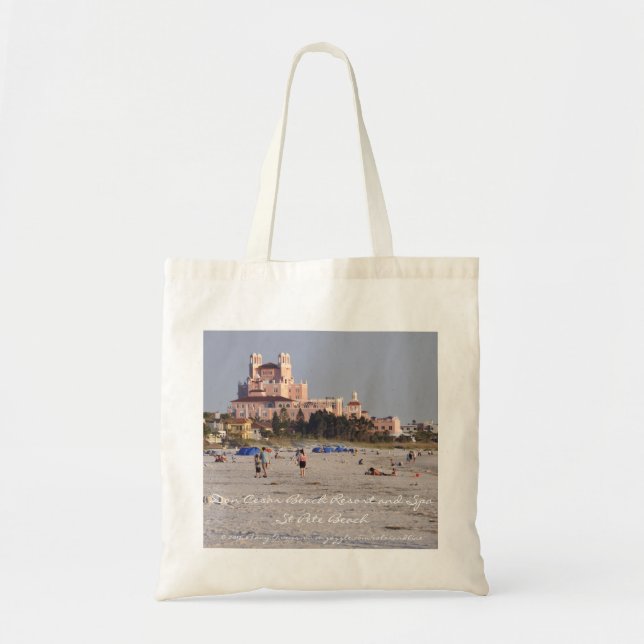 Bolso De Tela Complejo playero y balneario de Don Cesar (Frente)
