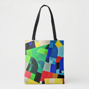Bolso De Tela Composición, arte abstracto de Otto Freundlich