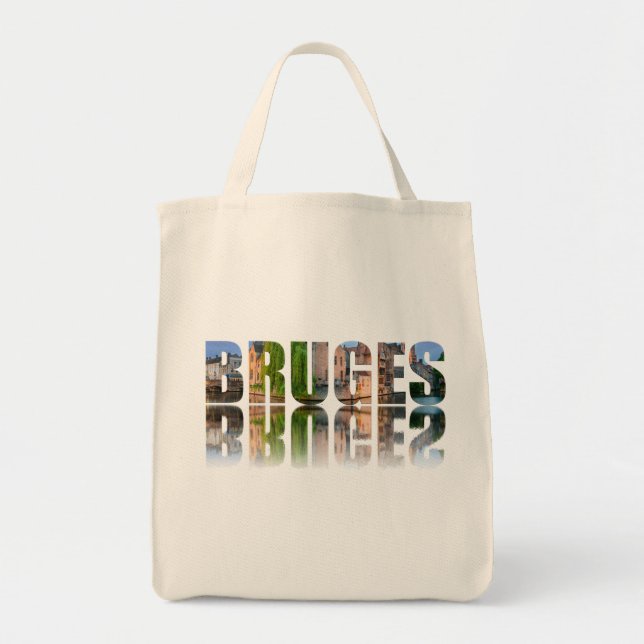 Bolso De Tela Composición de la foto de texto Brujas (Frente)