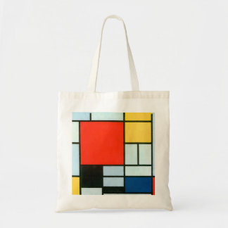 Bolso De Tela Composición de Piet Mondrian