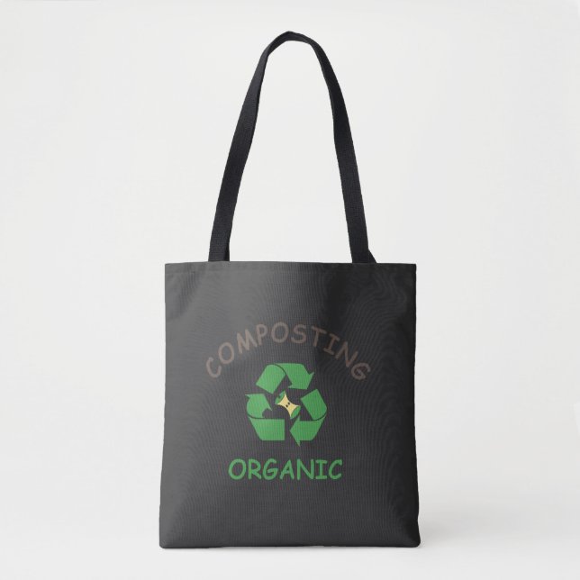 Bolso De Tela compositor de compostaje de compost agricultura or (Anverso)