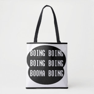 Bolso De Tela Compra de textos en blanco y negro