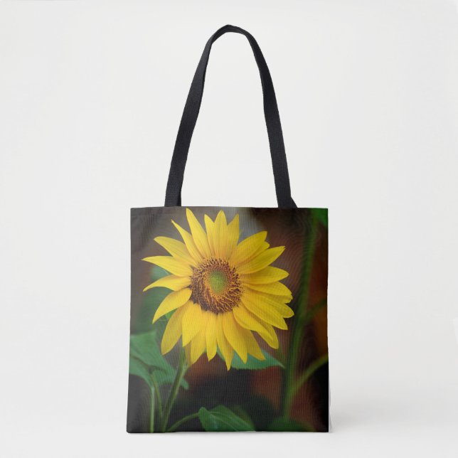 Bolso De Tela Comprador del girasol (Anverso)