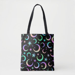Bolso De Tela Comprador "Estrellas"