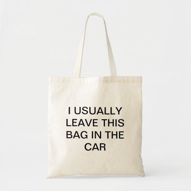 Bolso De Tela Comprador olvidadizo (Frente)