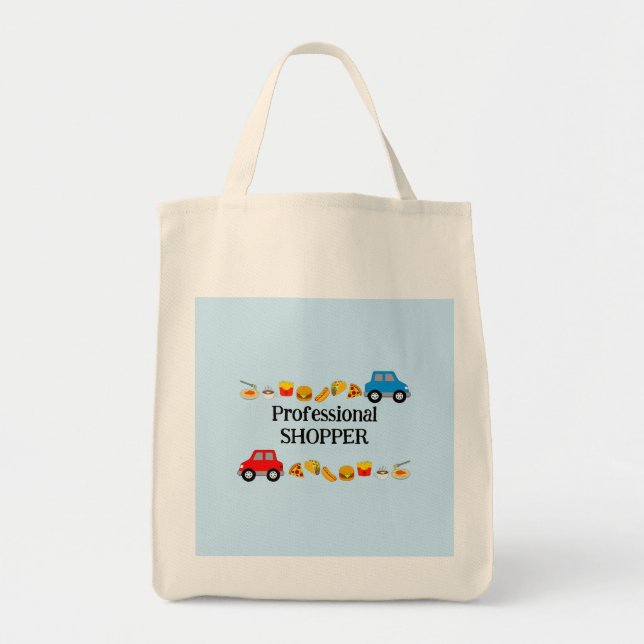 Bolso De Tela Comprador Profesional (Frente)