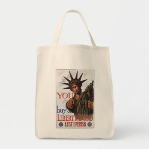 Bolso De Tela Compras bonos de libertad para que no perezca