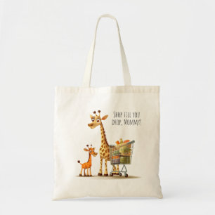 Bolso De Tela Compras con Giraffe Impresión animal PERSONALI