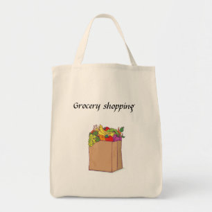 Bolso De Tela Compras de comestibles