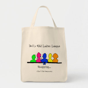 Bolso De Tela Compras de la MUÑECA