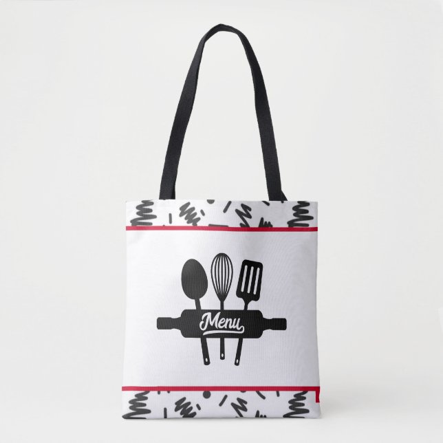Bolso De Tela Compras de Personalizable caprichosas (Anverso)