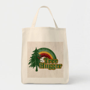 Bolso De Tela Compras reutilizables de Hugger del árbol
