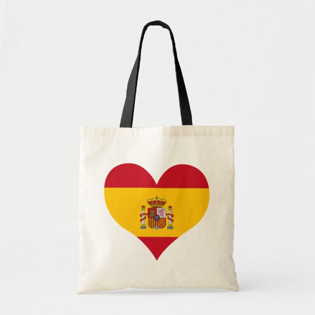 Bolso De Tela Compre la bandera de España (Frente)