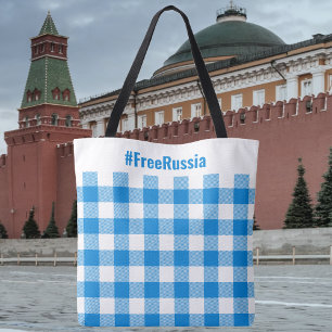 Bolso De Tela Comprobación de búfalo libre de Rusia-inglés