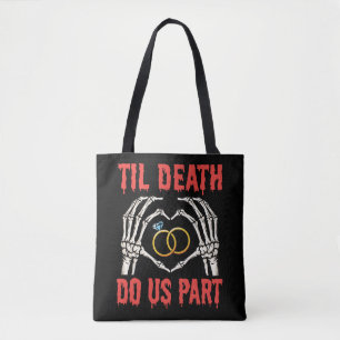 Bolso De Tela Compromiso De Halloween Hasta La Muerte