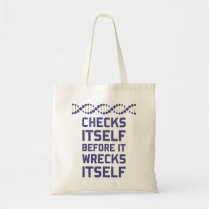Bolso De Tela Compruébese antes de que usted arruine su genética