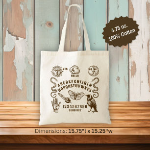 Bolso De Tela Comunicación espiritual de la mesa de diálogo
