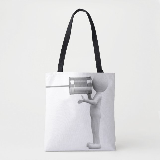 Bolso De Tela Comunicar (Anverso)