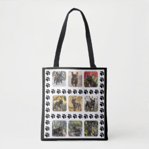 Bolso De Tela Con 9 fotos personalizables Retrato perfecto