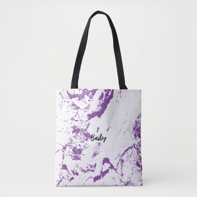 Bolso de tela con estampado integral (Anverso)
