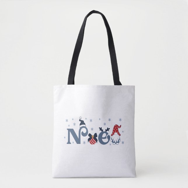 Bolso de tela con estampado integral (mediano) (Anverso)