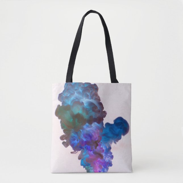 Bolso de tela con estampado integral (mediano) (Anverso)