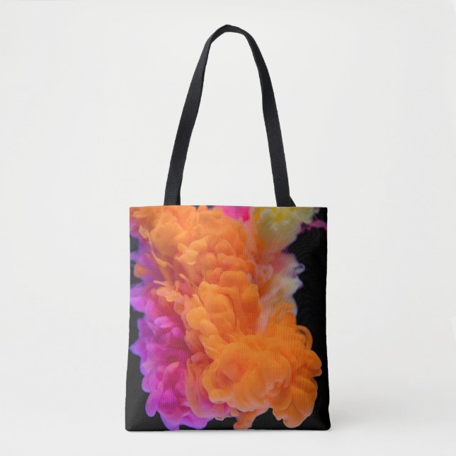 Bolso de tela con estampado integral (mediano) (Anverso)