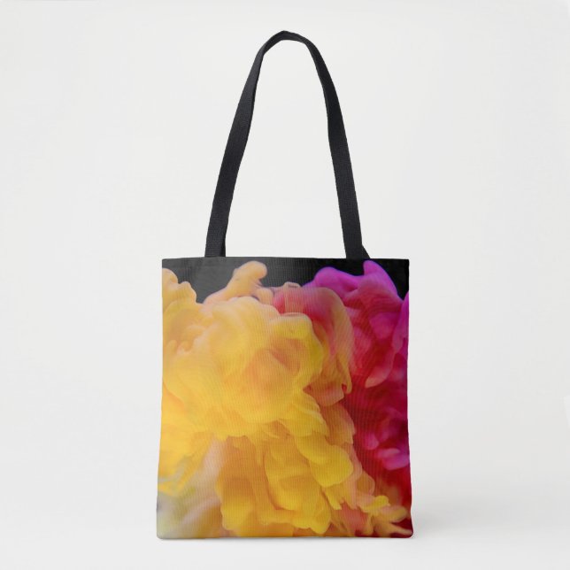 Bolso de tela con estampado integral (mediano) (Anverso)