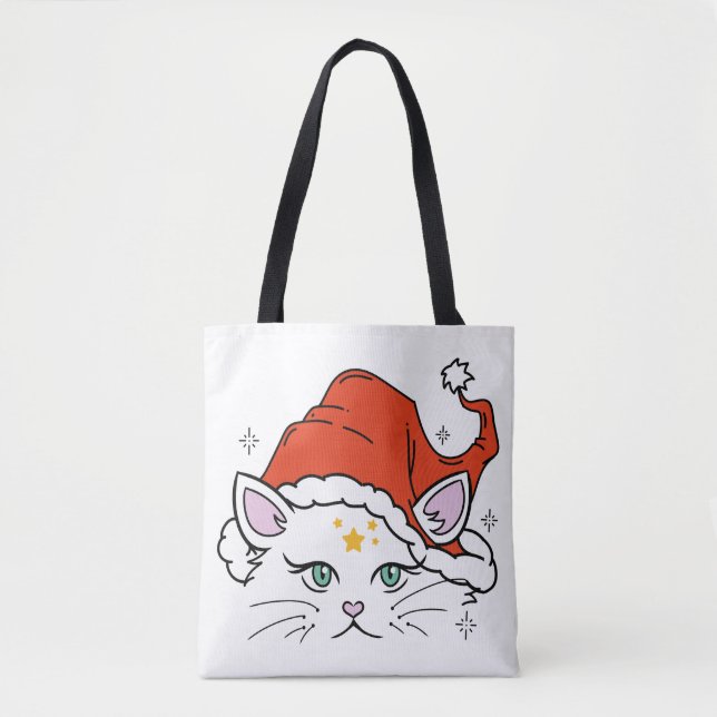 Bolso de tela con estampado integral (mediano) (Anverso)