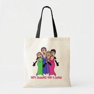 Bolso De Tela ¡Con las lentejuelas y la canción!