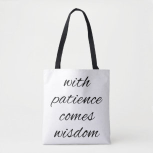 Bolso De Tela Con Patience Houlder Tote Bag
