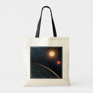 Bolso De Tela Concepto de artista que ilustra a Kepler-16b.
