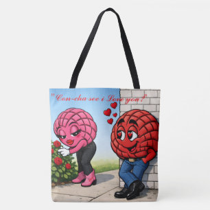 Bolso De Tela Concha golpeada por el amor